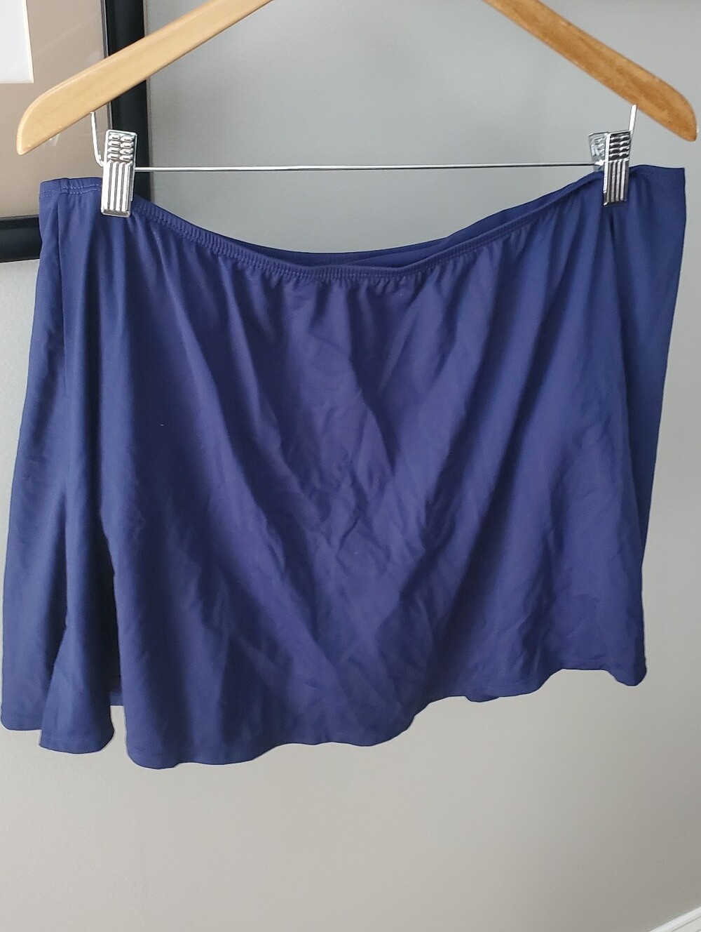 Beach House NAVY Womens swim skirt 22W